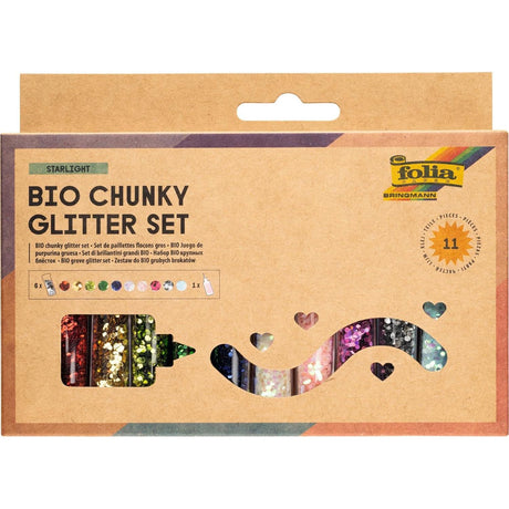 Folia - Bio Chunky Glitter - set of 10 | Scout & Co