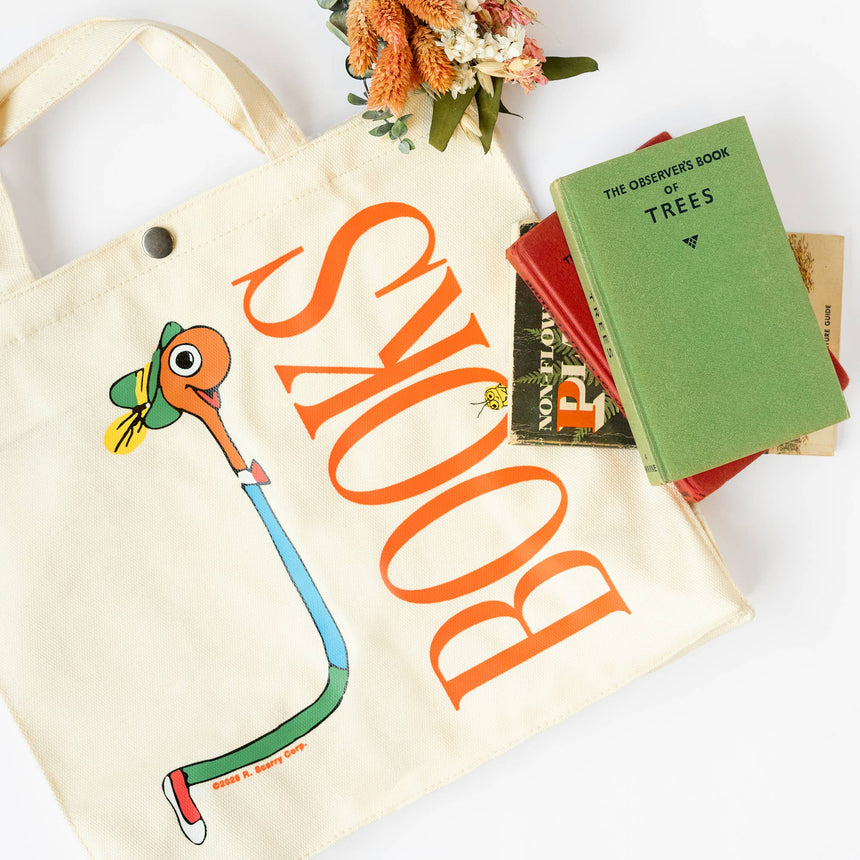 3P4 x Richard Scarry - Lowly Books market tote bag | Scout & Co
