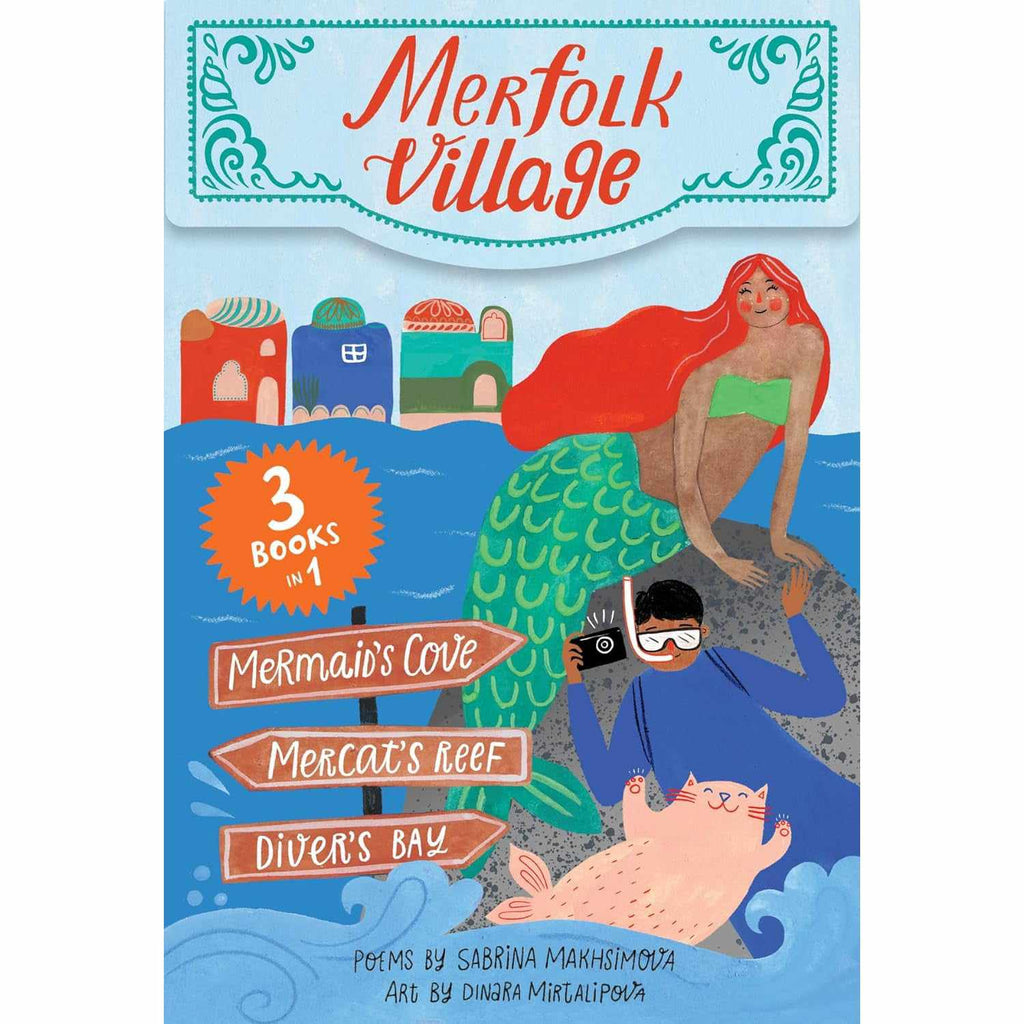Merfolk Village: 3-in-1 board books - Sabrina Makhsimova | Scout & Co