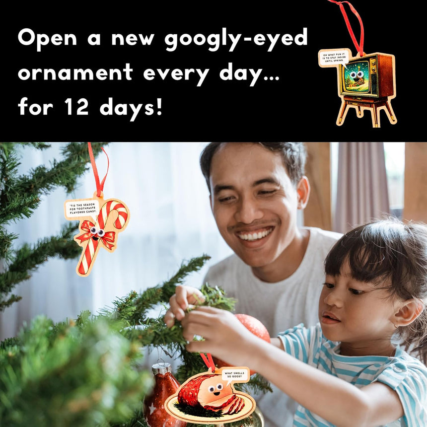 Googly & Bright Holiday Ornament Countdown Calendar | Scout & Co