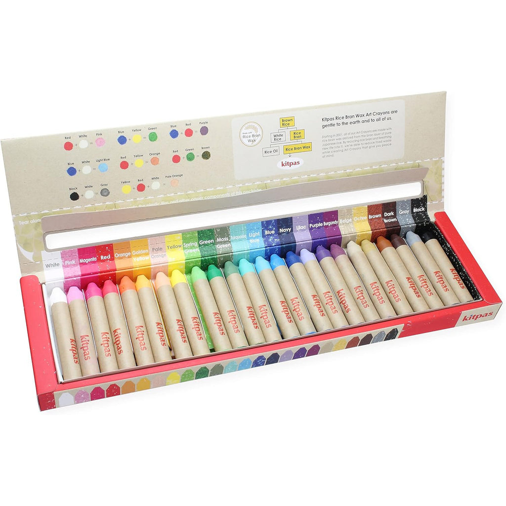 Kitpas - set of 24 medium markers crayons | Scout & Co