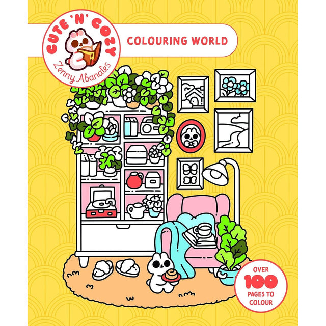 Cute 'n' Cozy Colouring World - Zenny Abanales | Scout & Co
