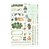 Midori - Yuru Log stickers - Forest Animal (2 sheets) | Scout & Co