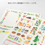 Midori - Yuru Log stickers - Scandinavia (2 sheets) | Scout & Co