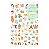 Midori - Yuru Log stickers - Animal