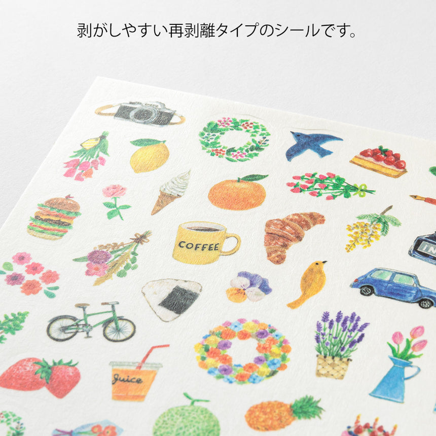 Midori - Yuru Log stickers - Motif