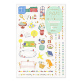Midori - Yuru Log stickers - Daily Life (2 sheets)