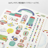 Midori - Yuru Log stickers - Daily Life (2 sheets)