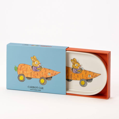 Magpie x Richard Scarry Carrot Car Oval Trinket Dish | Scout & Co