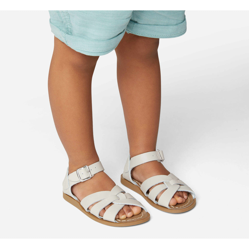 Saltwater Original Sandals - Stone - Kids | Scout & Co