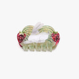 Winona Irene - Strawberry Fields White Rabbit hair claw | Scout & Co