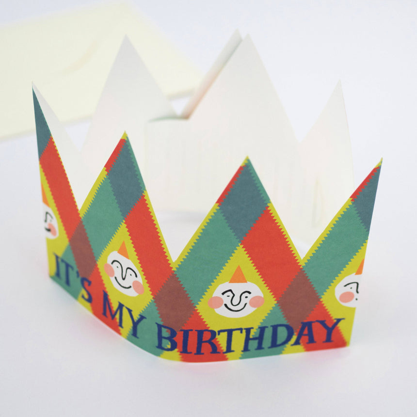 Hadley - It's My Birthday party hat card | Scout & Co