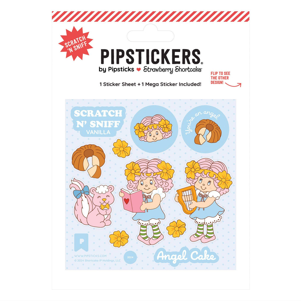 Pipsticks - Angel Cake & Souffle Scratch 'n Sniff stickers | Scout & Co