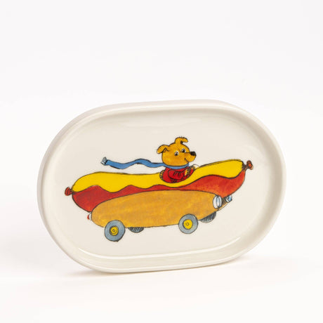 Magpie x Richard Scarry - Hot Dog Car trinket dish | Scout & Co