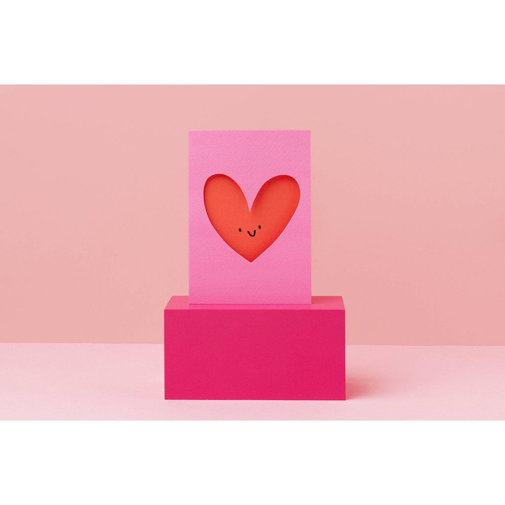 Rumble Cards - Love Heart die cut card | Scout & Co