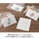 Midori - Mini letter set with stickers - For You Sea Otter