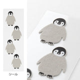 Midori - Mini letter set with stickers - Penguin