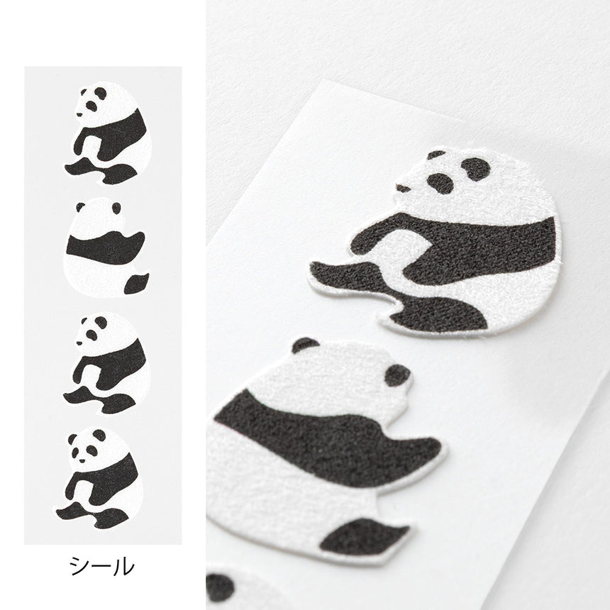 Midori - Mini letter set with stickers - Panda | Scout & Co