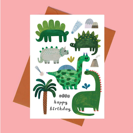Daria Solak - Dinosaurs card | Scout & Co