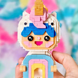 Momiji - Rainbow Unicorn mini bricks set | Scout & Co