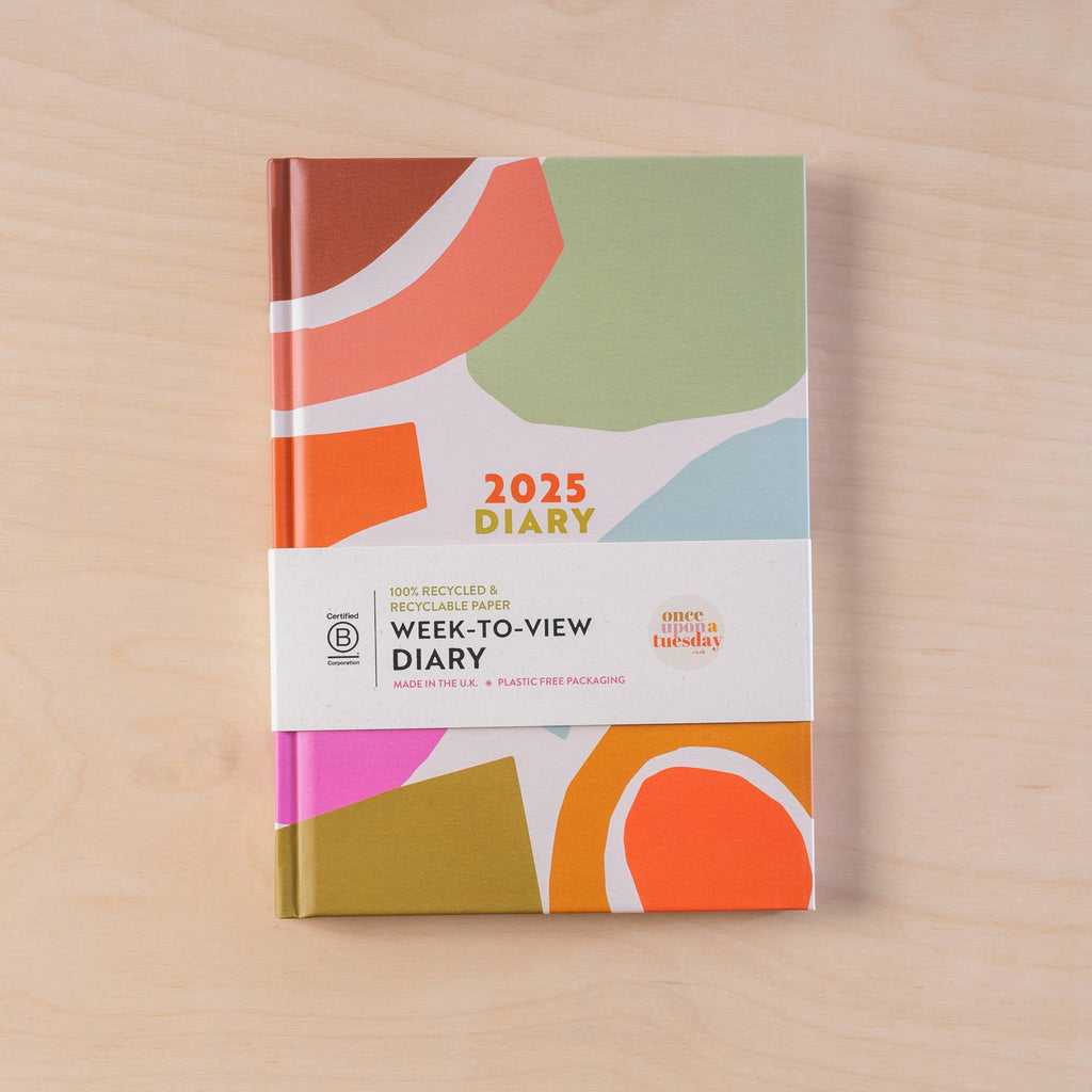 Good Tuesday - 2025 Diary - Organic Paper Shape | Scout & Co