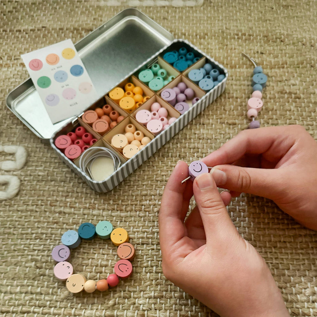 Cotton Twist - It's Nice To Be Nice Bracelet Beading Kit | Scout & Co