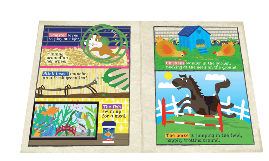 Jo & Nic's Crinkly Cloth Books - We Love Our Pets