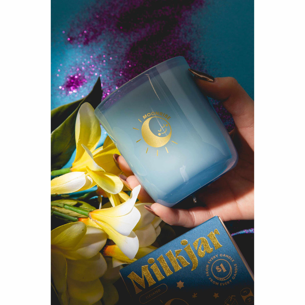 Milk Jar Candle Co - Moonrise candle - Neroli & Plum | Scout & Co