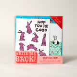 Egg Press - Pen Pal letter writing kit - Hope You're Good Bunnies | Scout & Co