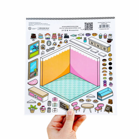 Pipsticks - Candy & Cakes Tinytown Stickers | Scout & Co