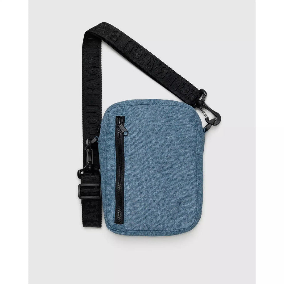 Baggu Sport Crossbody Bag Digital Denim UK Stockist Scout Co