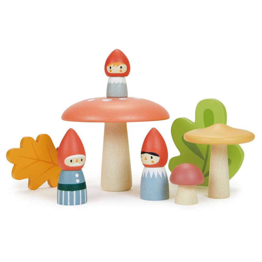 Tender Leaf Toys - Woodland Gnome Family wooden play set | Scout & Co