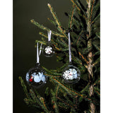 Muurla - Moomin Christmas glass bauble - Snowflake | Scout & Co