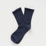 Klue - Glitter Lurex socks - Blue | Scout & Co