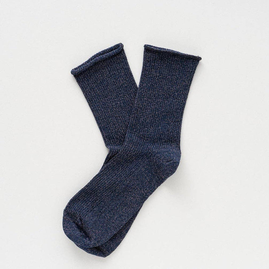 Klue - Glitter Lurex socks - Blue | Scout & Co