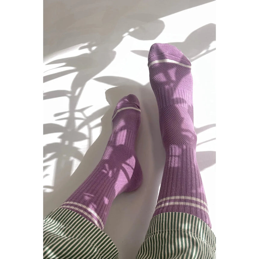 Le Bon Shoppe - Boyfriend socks - Grape | Scout & Co