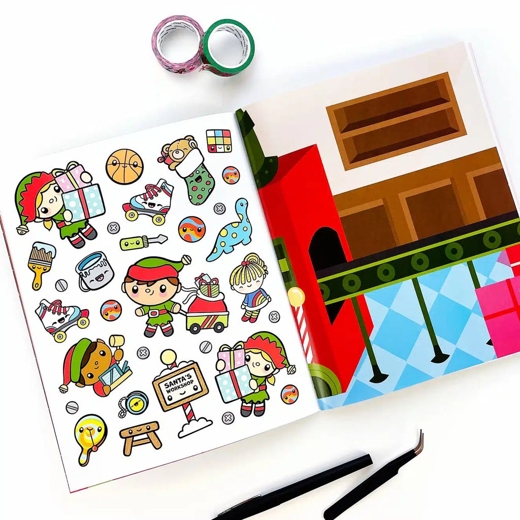 Pipsticks - Draw-Along Christmas Sticker Book | Scout & Co