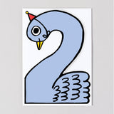 Wrap - Swan 2nd birthday card | Scout & Co