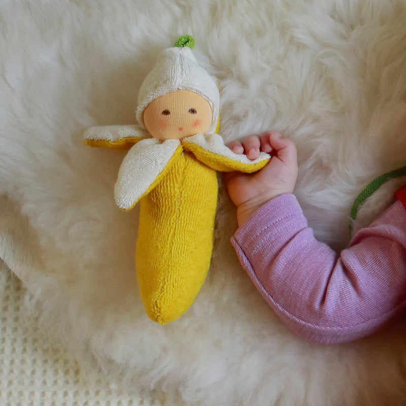 Nanchen - Banana baby rattle | Scout & Co