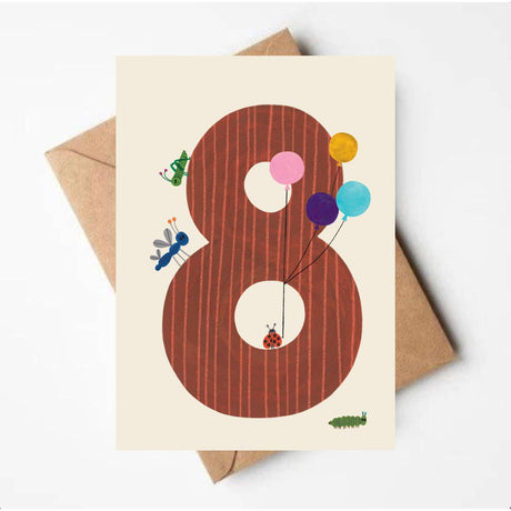 Daria Solak - 8th birthday card | Scout & Co