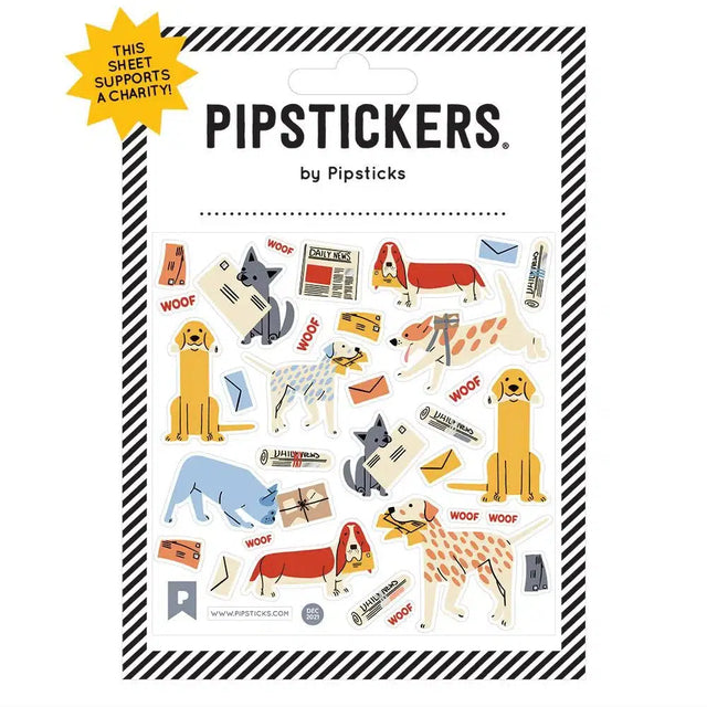 Pipsticks - Fetching Fidos sticker sheet | Scout & Co