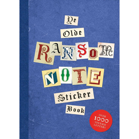 Ye Olde Ransom Note Sticker Book - Luke Herriott | Scout & Co