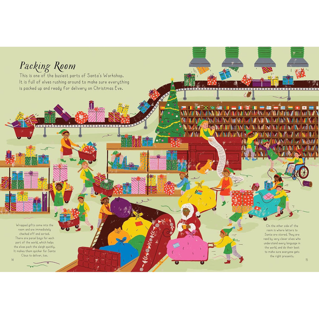 Santa's Workshop pop-out-and-play set - Fiona Munro | Scout & Co