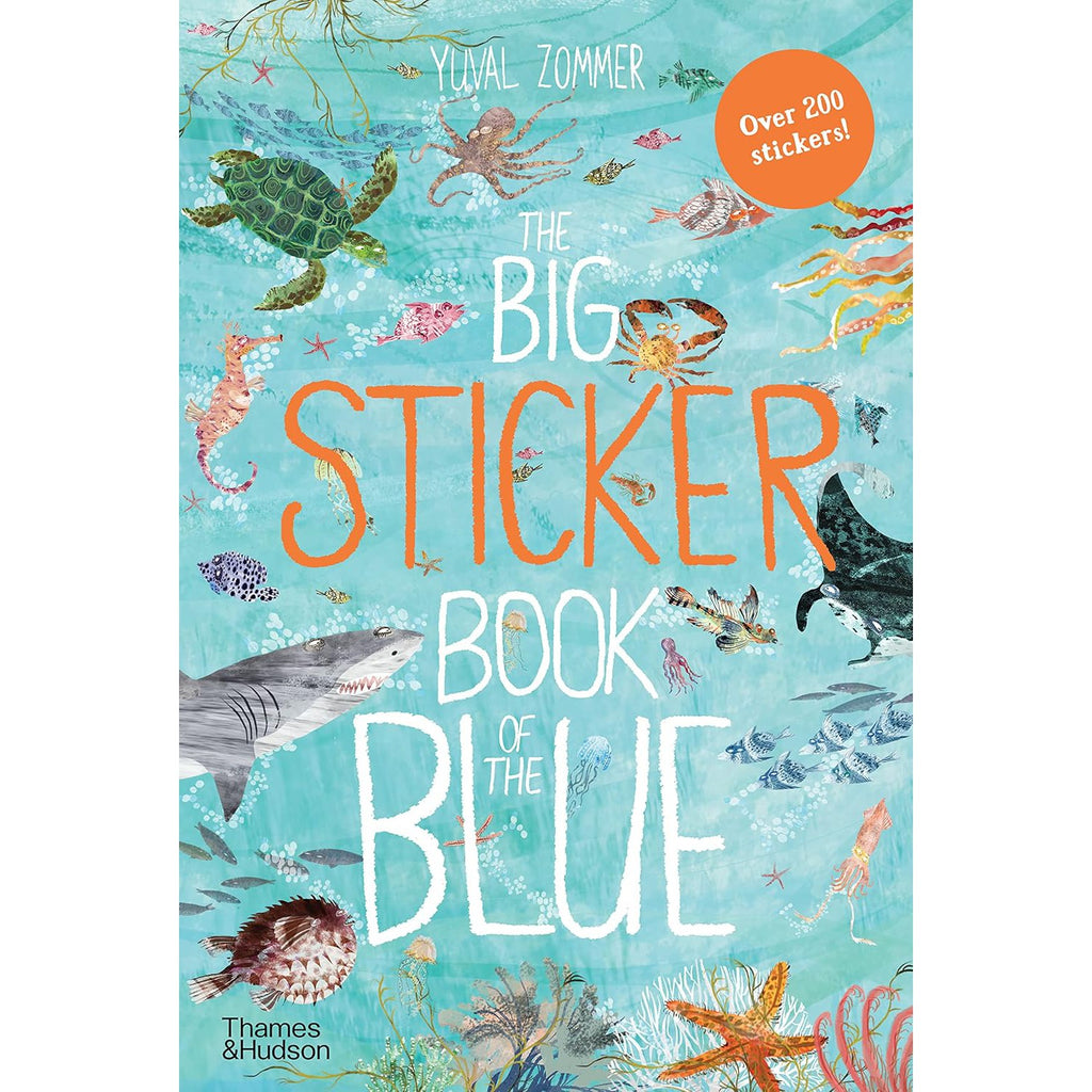 The Big Sticker Book Of The Blue - Yuval Zommer | Scout & Co