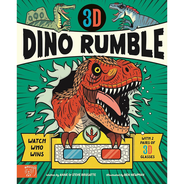 3D Dino Rumble: Watch Who Wins With 3D Glasses - Anne and Steve Brusatte | Scout & Co