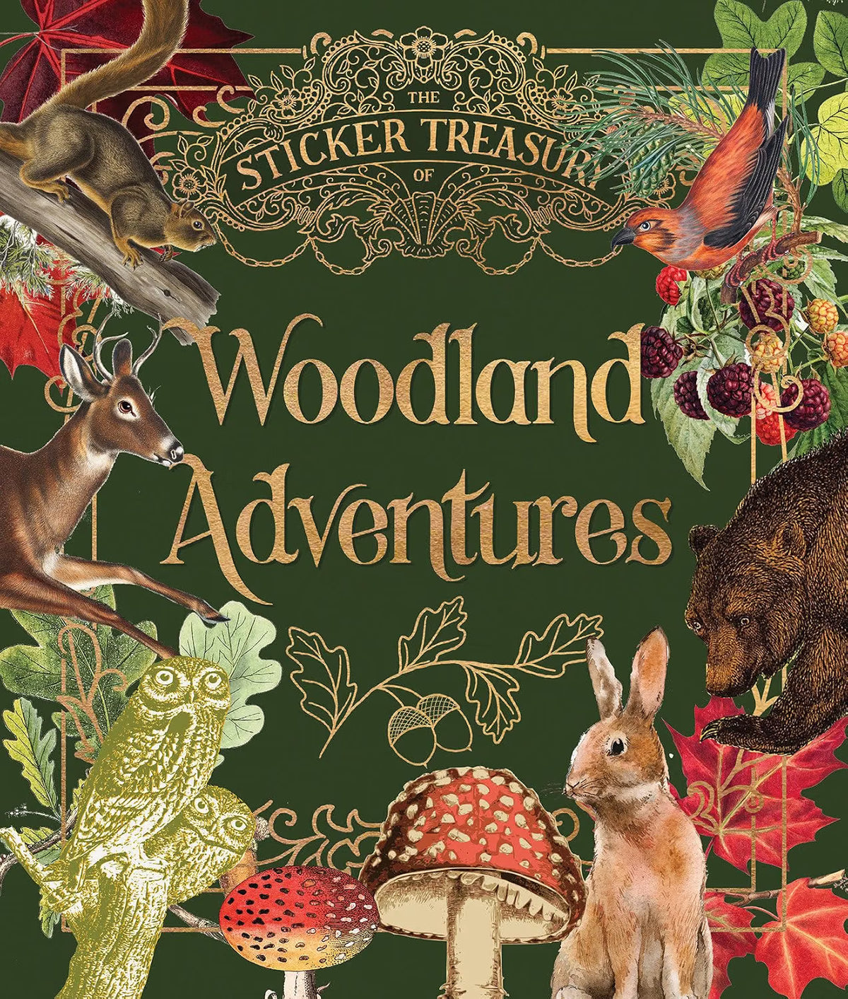 The Sticker Treasury of Woodland Adventures: 800 stickers | Scout & Co