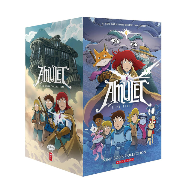 Amulet: the complete collection 1-9 box set - Kazu Kibuishi | Scout & Co