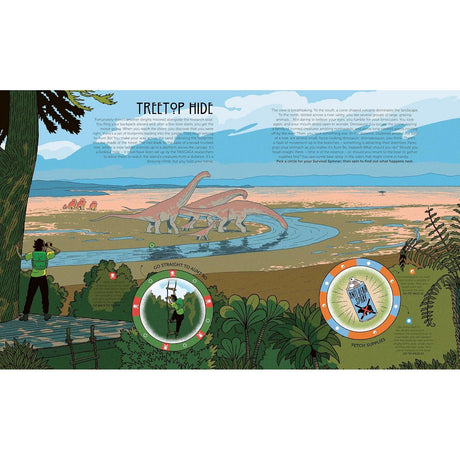 Dinosaur Island: Spin To Survive - Emily Hawkin | Scout & Co