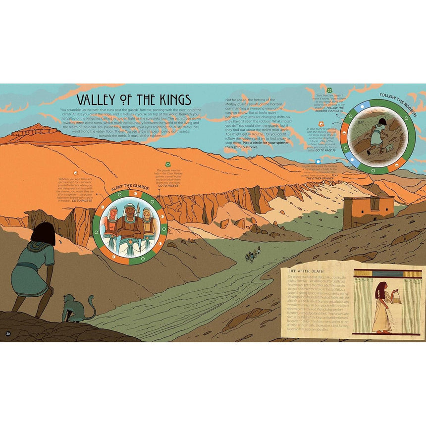 The Pharaoh's Curse: Spin To Survive - Emily Hawkin | Scout & Co