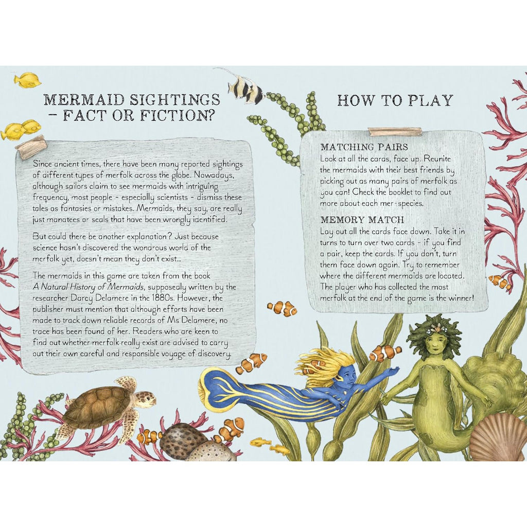 Match The Mermaids: memory game | Scout & Co